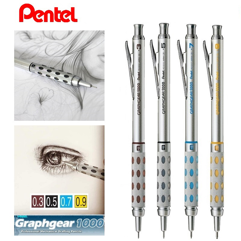 Pentel Pen Graphgear - Pentel GRAPHGEAR 1000 Matita meccanica, Schizzo