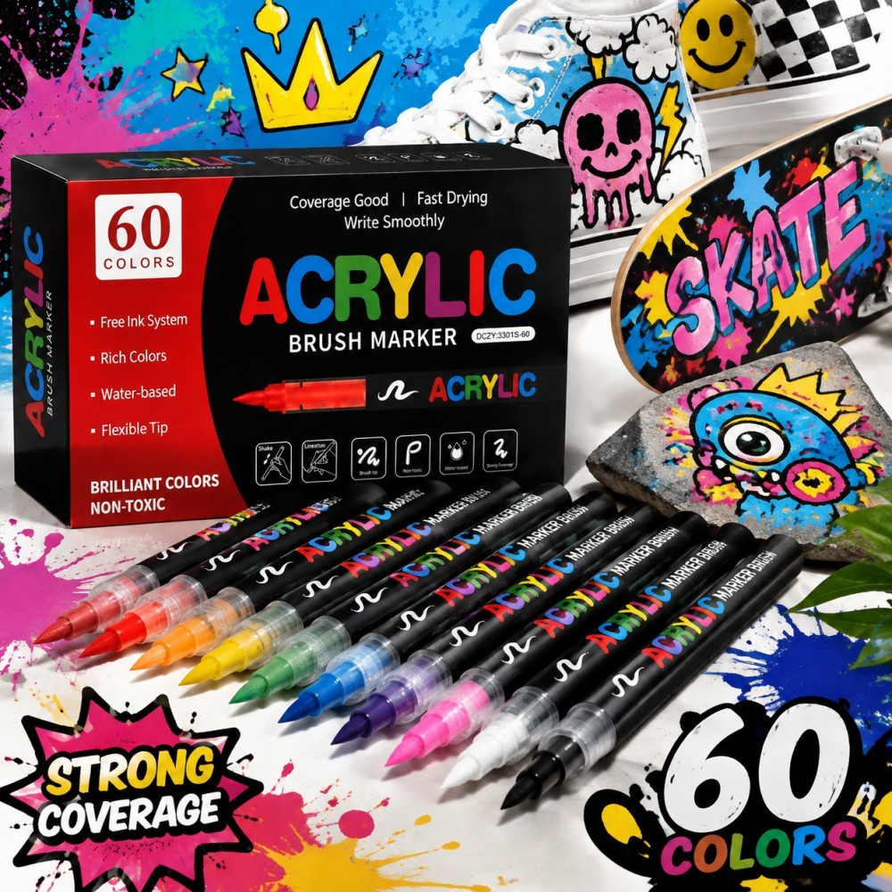 Copic Marker Classic - 12/24/36/48/60 colori pennarelli per vernice acrilica