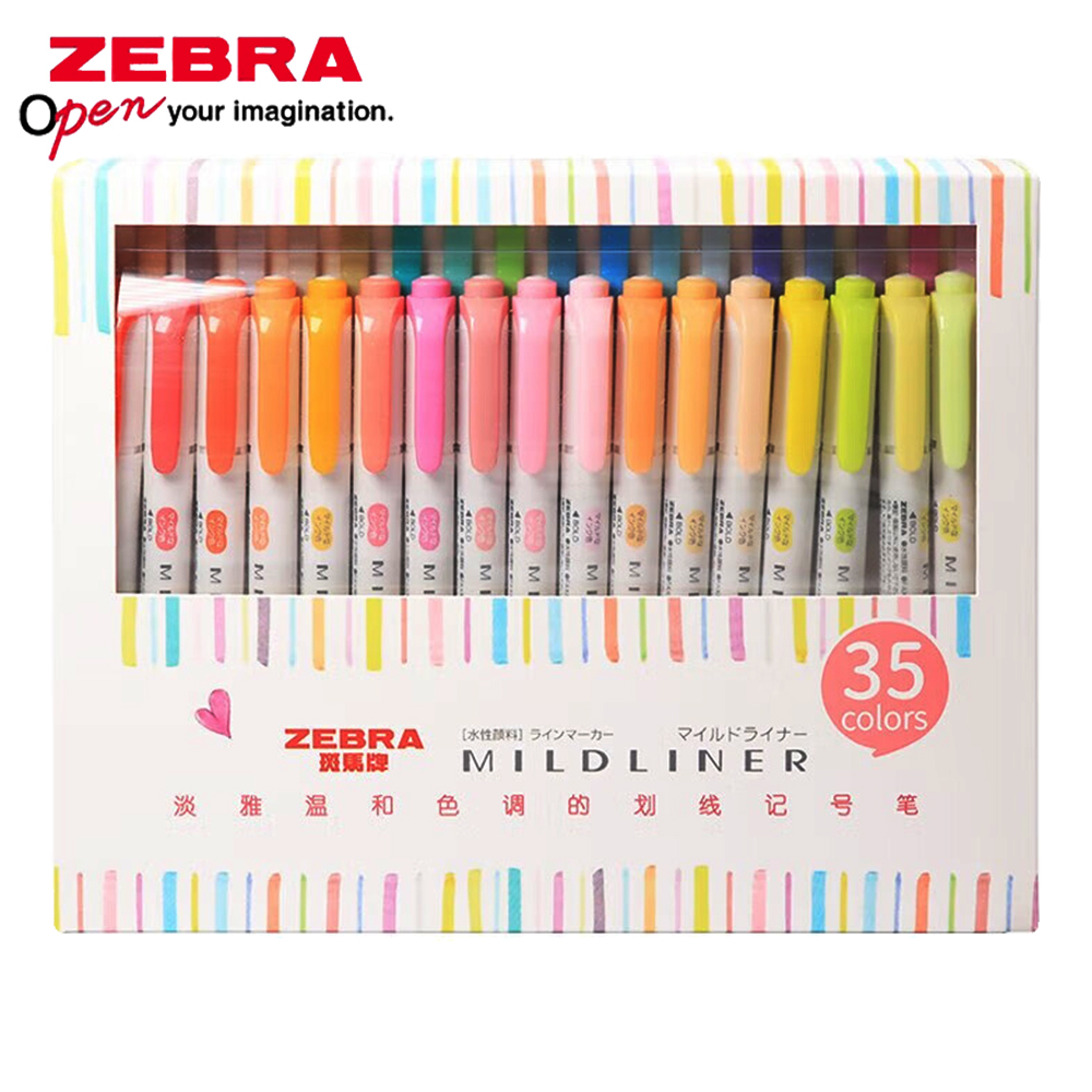 35 colori ZEBRA Mildliner High - Zebra Pen Mildliner recensione e prezzo