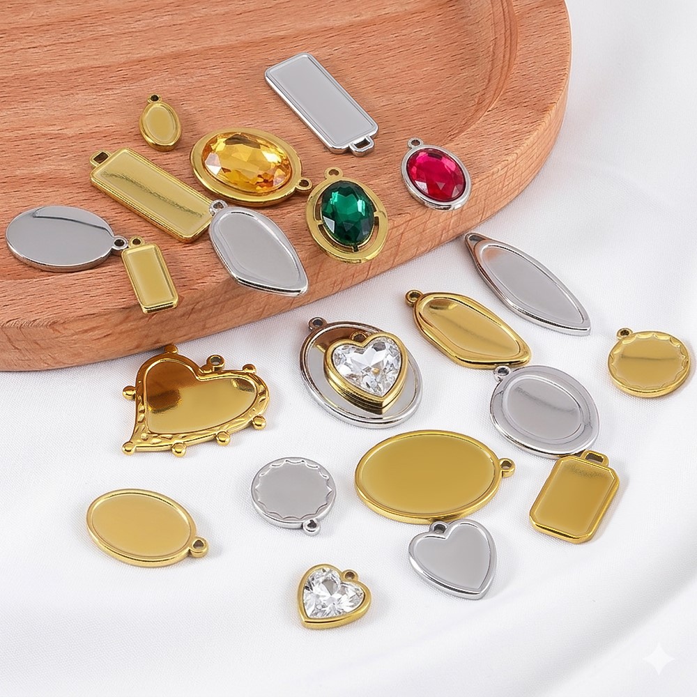 5 pz. o 1 pz. Base per ciondol - Resin Crafts recensione e prezzo