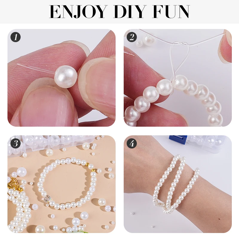 800 pezzi di perle artificiali - Resin Craft Kit recensione e prezzo