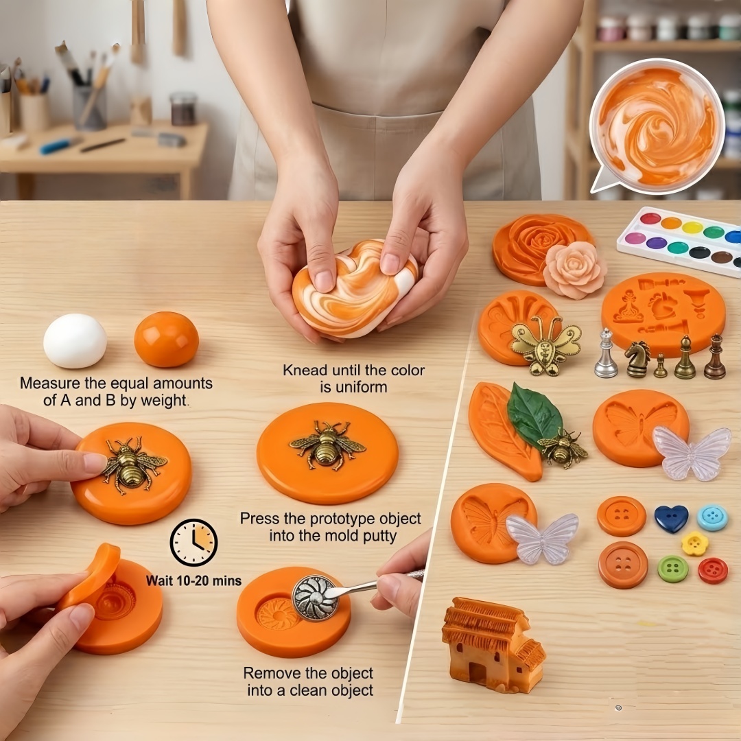 Set di stucco siliconico per a - Resin Craft Kit recensione e prezzo