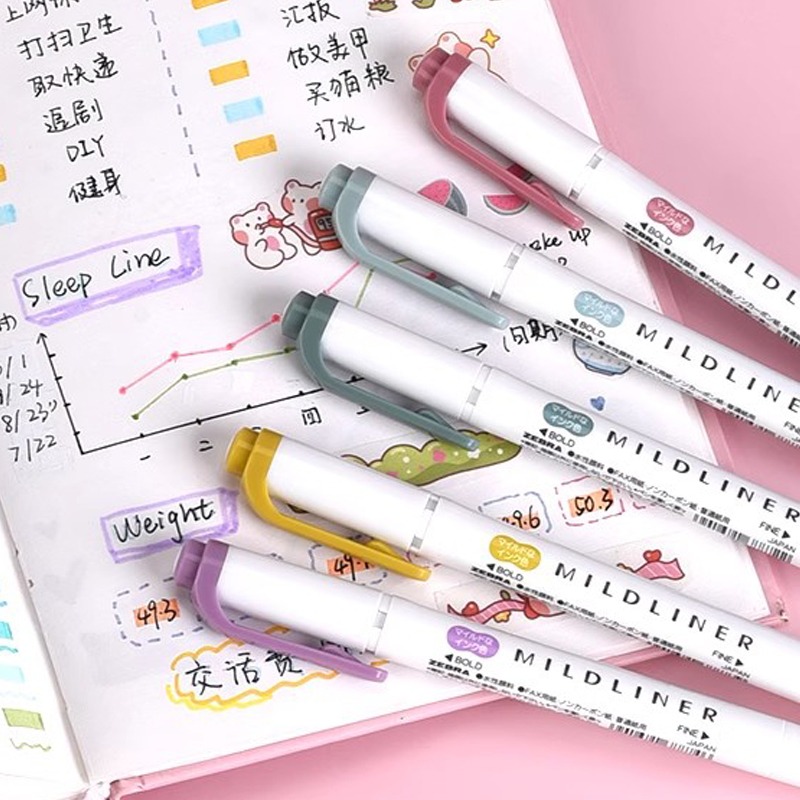 1/3 pezzi ZEBRA MILDLINER WKT7 - Zebra Pen Mildliner recensione e prezzo